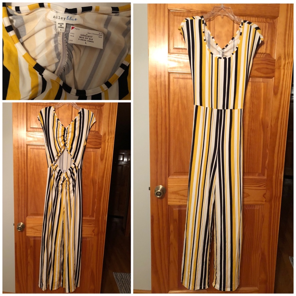 Bailey Blue jumpsuit